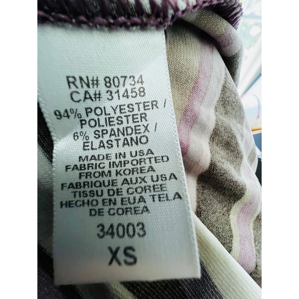 BCBG Max Azria Y2K One Shoulder Asymmetrical Striped Barbiecore Dress Pink 6 - Picture 6 of 6